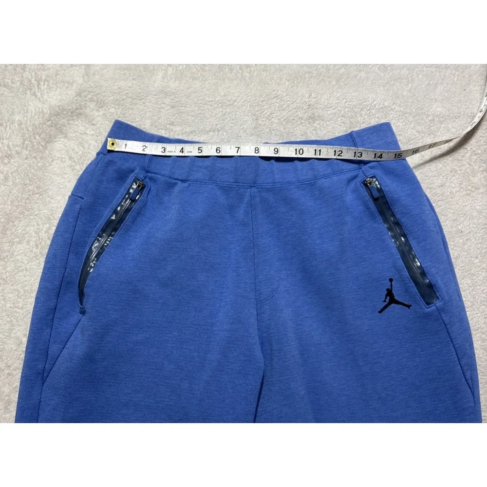 Nike Air Jordan Tech Fleece Joggers Mens Size XL Blue